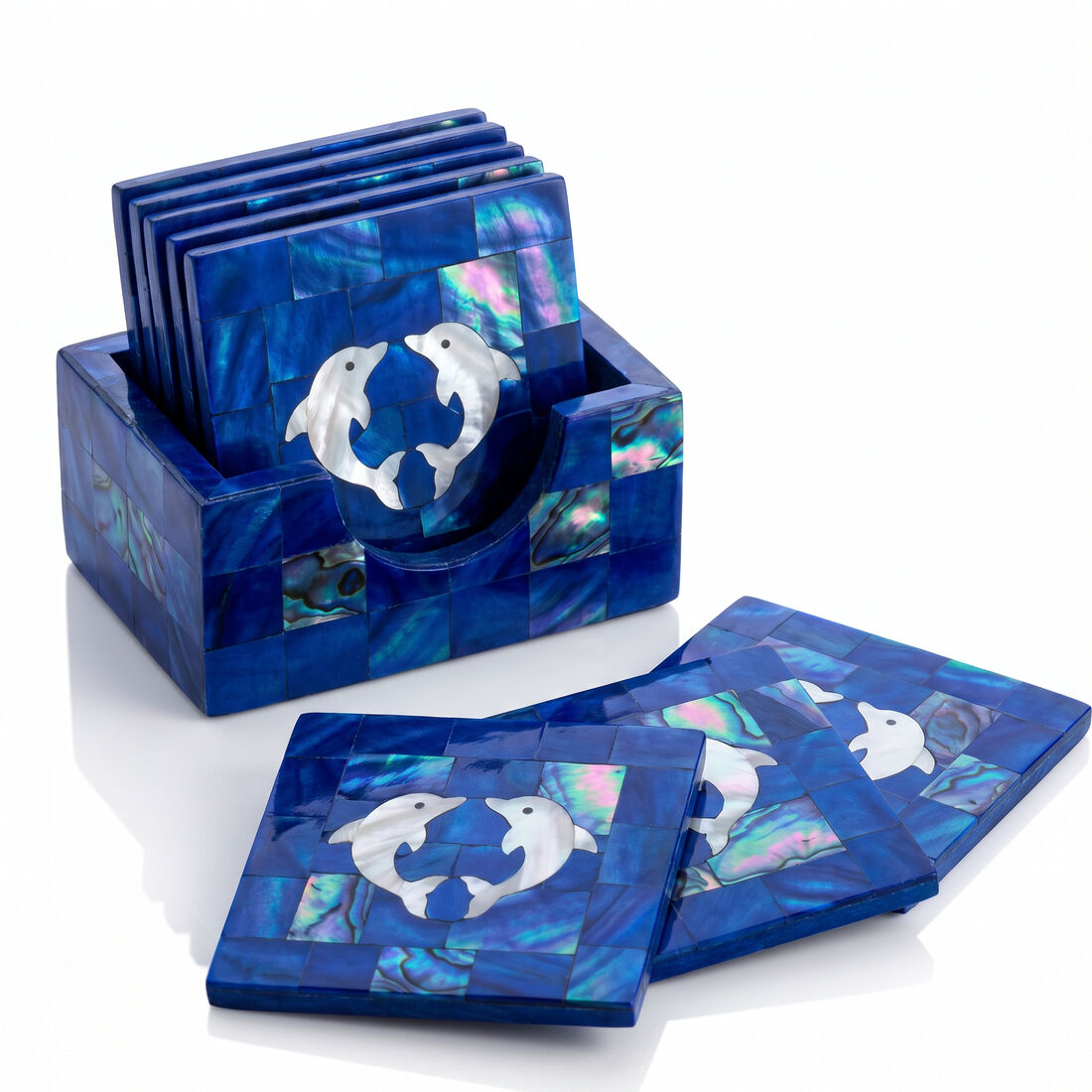 Dolphin Coaster Set
