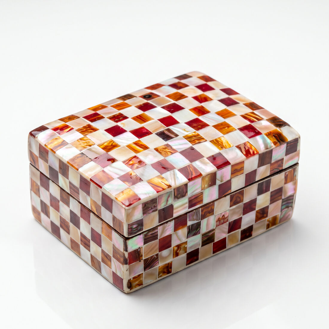 Mini Chequer Box — Ember