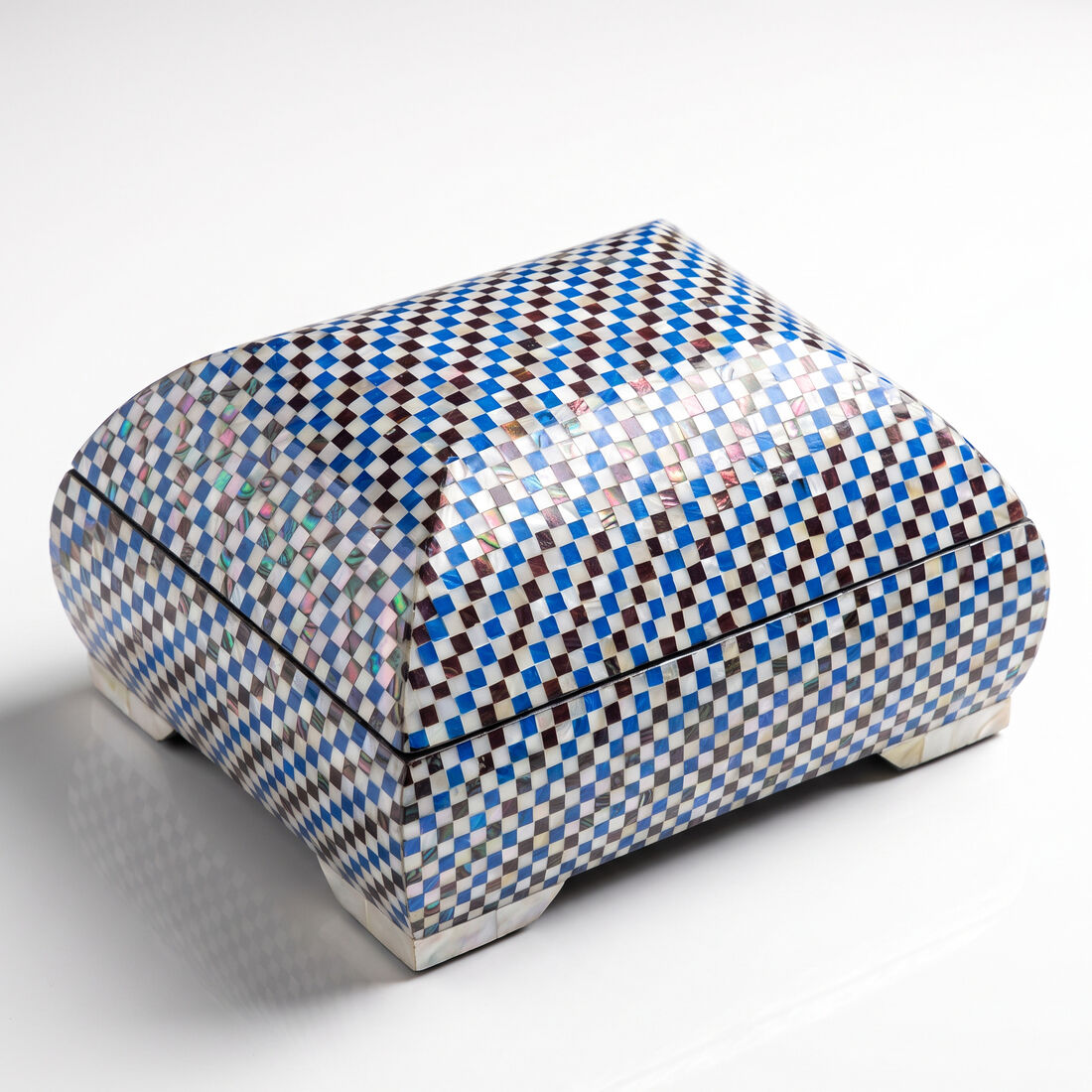 Pillow Box — Royal Check